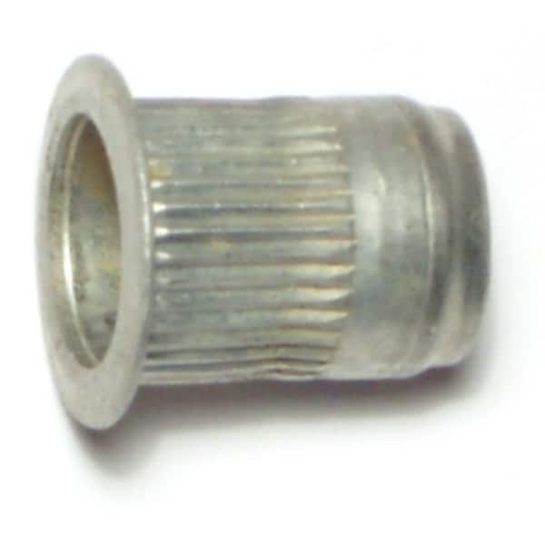 Midwest Fastener Blind Nut Insert, 5/16"-18 Thrd Sz, Aluminum, 6 PK 69306 - main